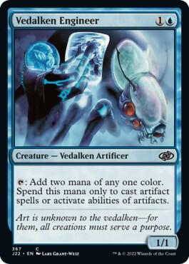 Vedalken Engineer - Jumpstart 2022 Magic: The Gathering trading card