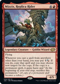Mizzix, Replica Rider - Jumpstart 2022 (J22) #35 - Rare Magic: The Gathering Trading Card