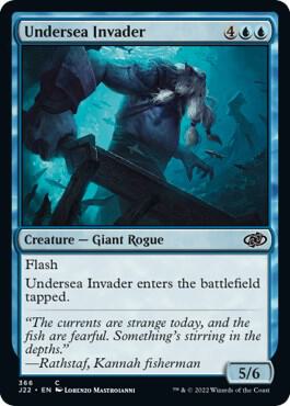 Undersea Invader - Jumpstart 2022 Magic: The Gathering trading card