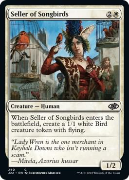 Seller of Songbirds - Jumpstart 2022 Magic: The Gathering trading card