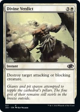 Divine Verdict - Jumpstart 2022 Magic: The Gathering trading card