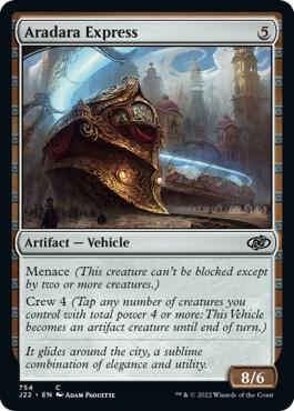 Aradara Express - Jumpstart 2022 Magic: The Gathering trading card