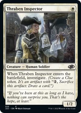 Thraben Inspector - Jumpstart 2022 Magic: The Gathering trading card