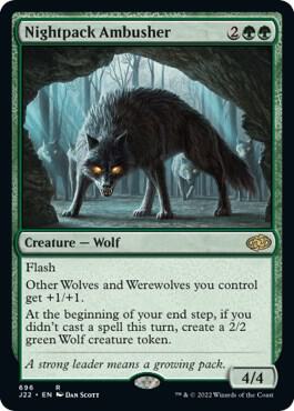 Nightpack Ambusher - Jumpstart 2022 Magic: The Gathering trading card