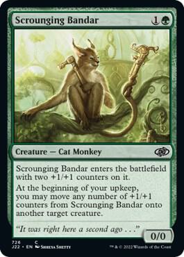 Scrounging Bandar - Jumpstart 2022 Magic: The Gathering trading card