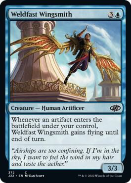 Weldfast Wingsmith - Jumpstart 2022 Magic: The Gathering trading card