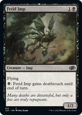 Fetid Imp - Jumpstart 2022 Magic: The Gathering trading card