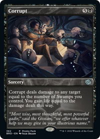 Corrupt - Promo Pack: The Brothers' War (PPBRO) #382 - Uncommon Magic: The Gathering Trading Card