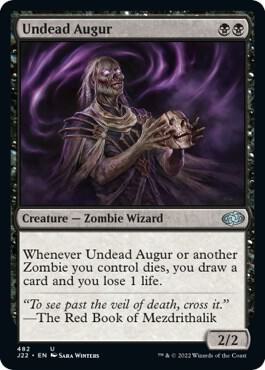 Undead Augur - Jumpstart 2022 Magic: The Gathering trading card