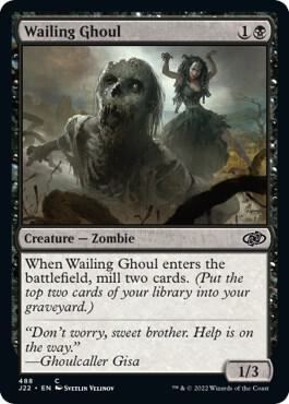 Wailing Ghoul - Jumpstart 2022 Magic: The Gathering trading card