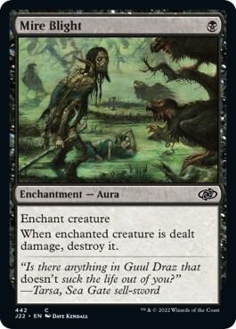 Mire Blight - Jumpstart 2022 Magic: The Gathering trading card