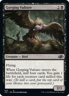 Gorging Vulture - Jumpstart 2022 Magic: The Gathering trading card