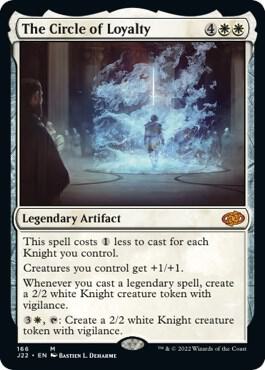The Circle of Loyalty - Jumpstart 2022 Magic: The Gathering trading card