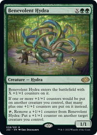 Benevolent Hydra - Jumpstart 2022 (J22) #38 - Rare Magic: The Gathering Trading Card