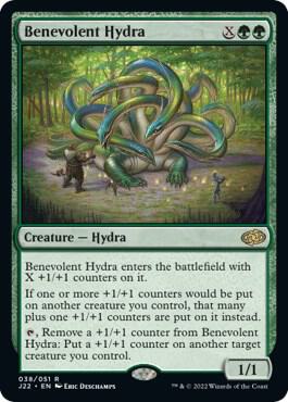 Benevolent Hydra - Jumpstart 2022 Magic: The Gathering trading card