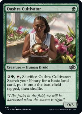 Oashra Cultivator - Jumpstart 2022 Magic: The Gathering trading card