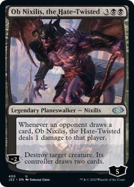 Ob Nixilis, the Hate-Twisted - Jumpstart 2022 Magic: The Gathering trading card