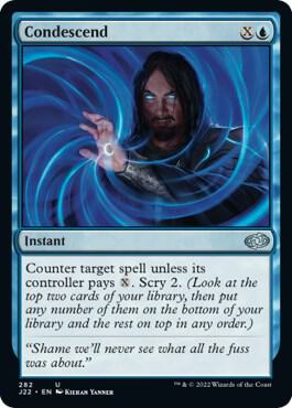 Condescend - Jumpstart 2022 Magic: The Gathering trading card