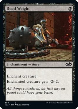 Dead Weight - Jumpstart 2022 Magic: The Gathering trading card