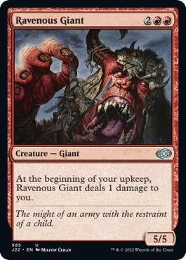 Ravenous Giant - Jumpstart 2022 Magic: The Gathering trading card