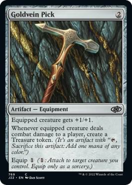 Goldvein Pick - Jumpstart 2022 Magic: The Gathering trading card