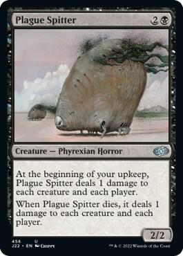 Plague Spitter - Jumpstart 2022 Magic: The Gathering trading card