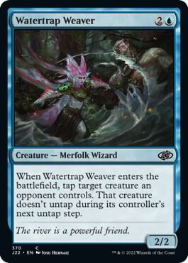Watertrap Weaver - Jumpstart 2022 Magic: The Gathering trading card