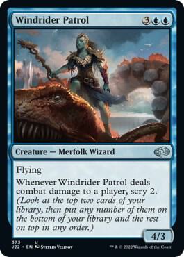 Windrider Patrol - Jumpstart 2022 Magic: The Gathering trading card