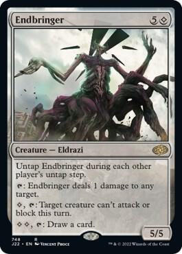 Endbringer - Jumpstart 2022 Magic: The Gathering trading card