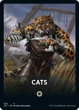 Cats Theme Card - Jumpstart 2022 Magic: The Gathering trading card