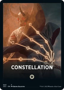 Constellation Theme Card - Jumpstart 2022 (J22) #3 - Token Magic: The Gathering Trading Card