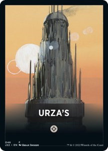 Urza's Theme Card - Jumpstart 2022 (J22) #46 - Token Magic: The Gathering Trading Card