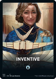Inventive Theme Card - Jumpstart 2022 (J22) #13 - Token Magic: The Gathering Trading Card