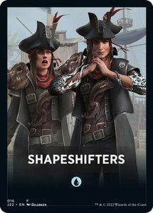 Shapeshifters Theme Card - Jumpstart 2022 (J22) #16 - Token Magic: The Gathering Trading Card