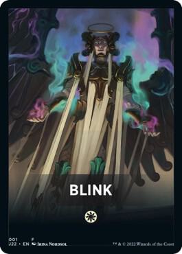 Blink Theme Card - Jumpstart 2022 Magic: The Gathering trading card