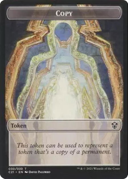 Copy // Land Mine Double-Sided Token (Secret Lair) - Unique and Miscellaneous Promos Magic: The Gathering trading card