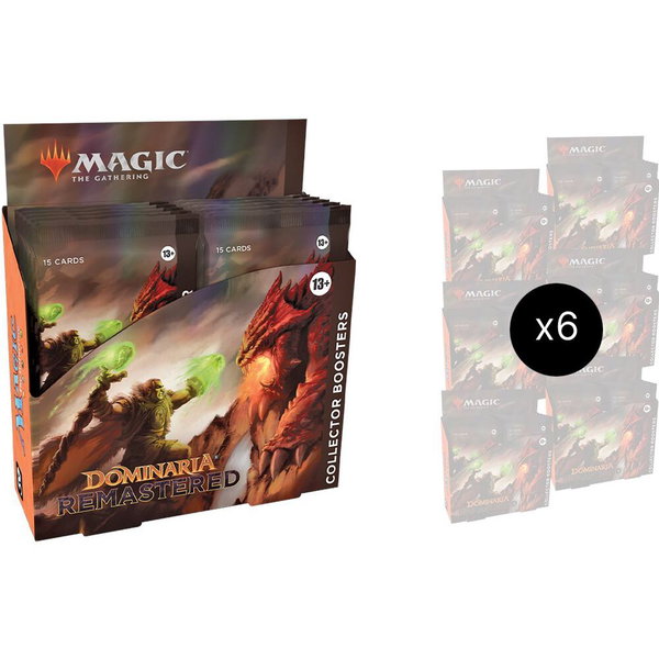 Dominaria Remastered - Collector Booster Display Case trading card from Dominaria Remastered Dominaria Remastered - Collector Booster Display Case - Dominaria Remastered Magic: The Gathering trading card