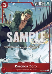 Roronoa Zoro - ST01-013 (Treasure Cup) - One Piece Promotion Cards (OP-PR) #ST01-013 - Promo One Piece Trading Card