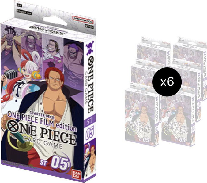 Starter Deck 5: Film Edition Display - Starter Deck 5: Film Edition One Piece trading card