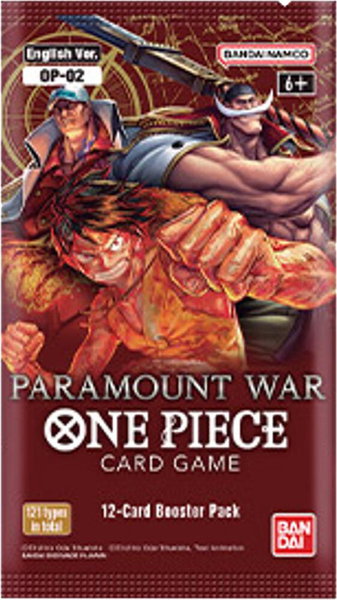 Paramount War - Booster Pack - Paramount War One Piece trading card
