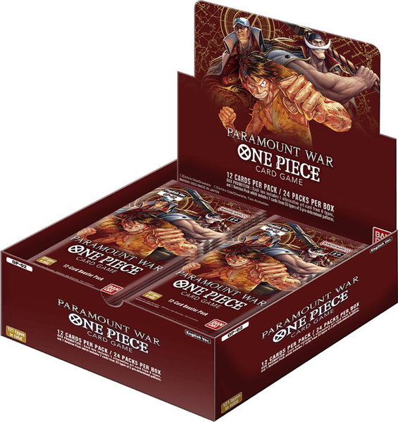 Paramount War - Booster Box - Paramount War One Piece trading card