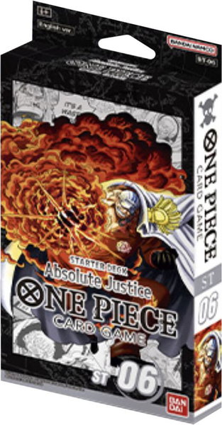 Starter Deck 6: Absolute Justice - Starter Deck 6: Absolute Justice One Piece trading card