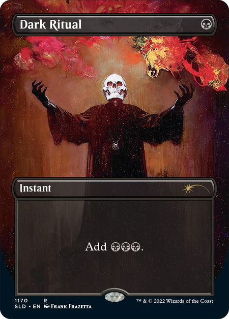 Dark Ritual (1170) - Secret Lair Drop Series Magic: The Gathering trading card