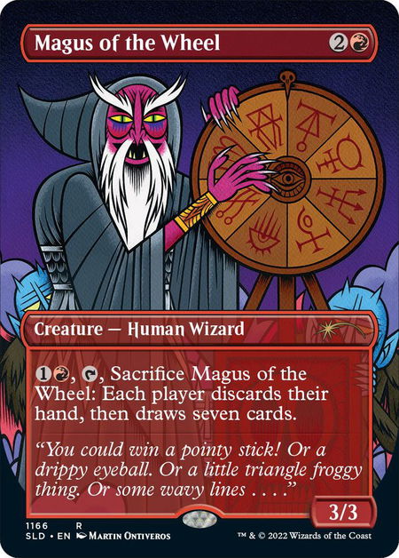 Magus of the Wheel - Secret Lair Drop Series Magic: The Gathering trading card