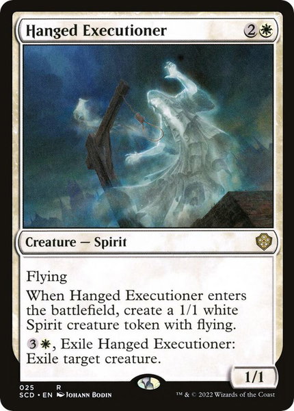 Hanged Executioner trading card from Starter Commander Decks Hanged Executioner - Starter Commander Decks Magic: The Gathering trading card