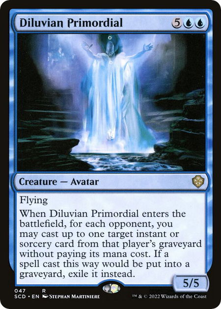 Diluvian Primordial - Starter Commander Decks Magic: The Gathering trading card