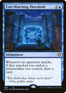 Ever-Watching Threshold - Starter Commander Decks (SCD) #50 - Rare Magic: The Gathering Trading Card