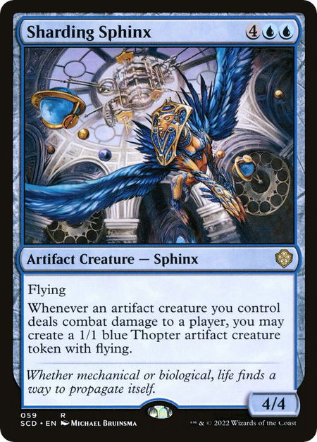 Sharding Sphinx - Starter Commander Decks Magic: The Gathering trading card