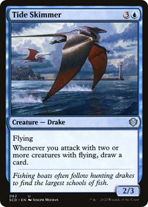 Tide Skimmer - Starter Commander Decks (SCD) #62 - Uncommon Magic: The Gathering Trading Card