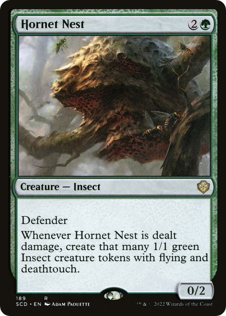 Hornet Nest trading card from Starter Commander Decks Hornet Nest - Starter Commander Decks Magic: The Gathering trading card